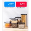 038c61940dbd243f8841785df6731935.webp Food Storage Container Plastic Kitchen Refrigerator Noodle Box Multigrain Storage Tank Transparent Sealed Cans