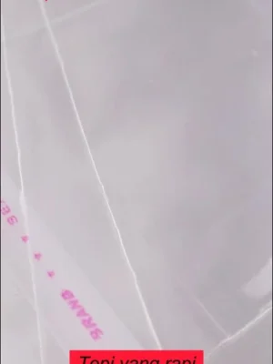 OPP Plastic Bag 100pcs Clear Plastic Self Adhesive Plastic Packaging Bag