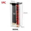 24e3dff339f57fb47068713e106f485c.webp Food Storage Container Plastic Kitchen Refrigerator Noodle Box Multigrain Storage Tank Transparent Sealed Cans