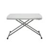 Adjustable Plastic Foldable Table