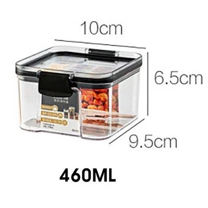 a8461fafb07a63a933d25de4024e5524.webp Food Storage Container Plastic Kitchen Refrigerator Noodle Box Multigrain Storage Tank Transparent Sealed Cans