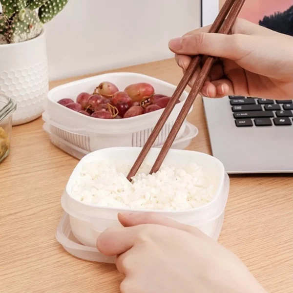 Food Container Lunch Box Microwave Oven Special Storage Box for Refrigerator Frozen Food