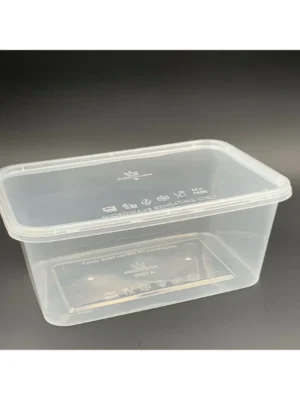 Rectangular Disposable Plastic Food Containers