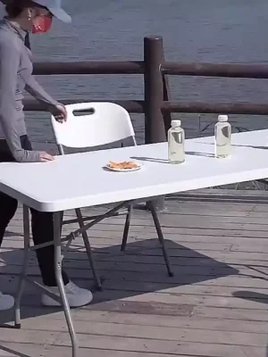 Foldable Table Simple Dining Table Outdoor