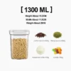 my-11134207-7rasd-m8omid2ozkpac7.webp Airtight Food Container Leak Proof Canister Stackable Storage Containers Kitchen Organizer Vacuum Seal Containers