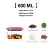 my-11134207-7rasi-m8omihjmg2oe8f.webp Airtight Food Container Leak Proof Canister Stackable Storage Containers Kitchen Organizer Vacuum Seal Containers