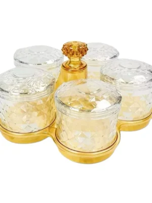 Round Container Set BPA Free Canister Food Container