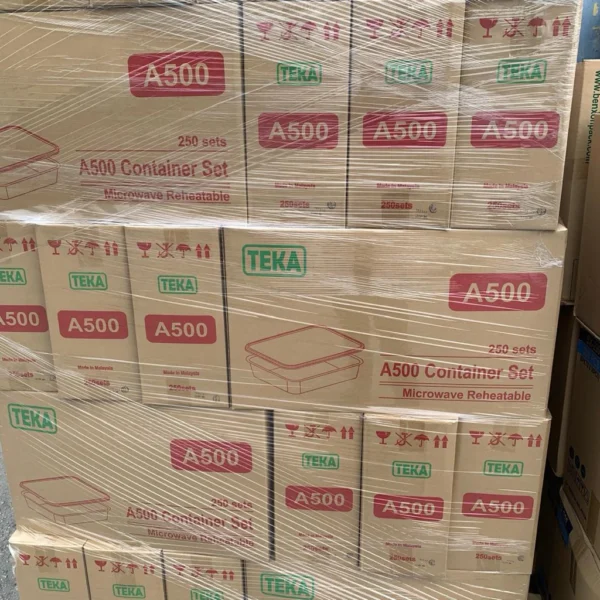 A1000 A750 A650 A500 PP RECTANGULAR CONTAINER