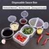 sg-11134201-7rasw-mb7vejs75mxv69.webp 30PCS Reusable Snack Pack Containers 2 Compartments Snack Pots With Lids Double Compartment Snack Pot