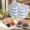 sg-11134201-7raux-mb7vek1woklsbb.webp 30PCS Reusable Snack Pack Containers 2 Compartments Snack Pots With Lids Double Compartment Snack Pot