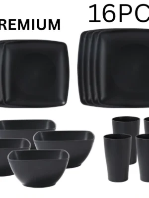 sg-11134201-821eo-mgousxrnwljh0d.webp Dinnerware Set For 16 pax Dinner Plates Sets Microwave Dishwasher Safe Reusable