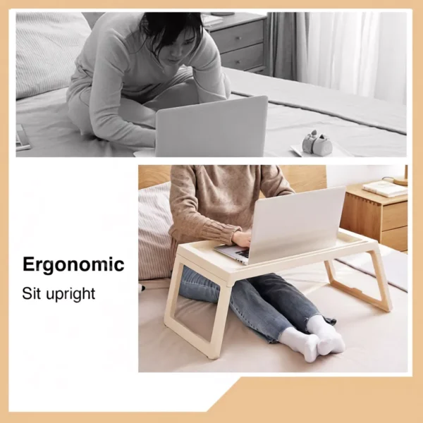 Anti slip Laptop Study Table Foldable Laptop Desk Notebook Multipurpose Portable Computer