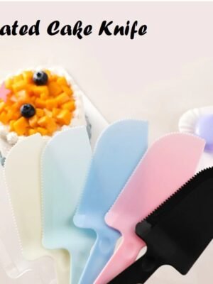 Plastic Cake Knife - Random Colour